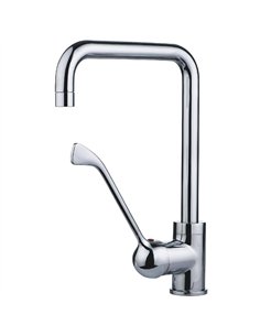 Commercial Single-Lever High Spout Mixer Tap Chrome | Stalwart DA-BXF210