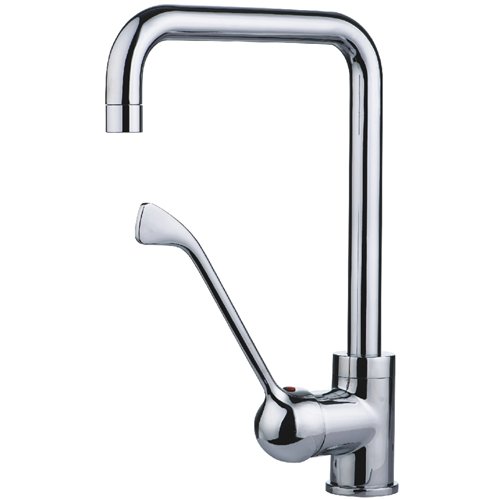 Commercial Single-Lever High Spout Mixer Tap Chrome | Stalwart DA-BXF210