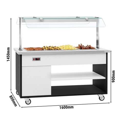 Commercial Mobile Heated Buffet...