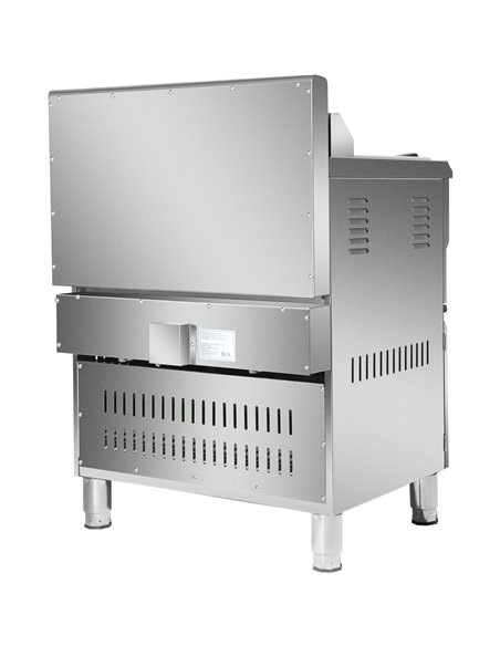 Professional Twin Basket Free standing Gas Fryer Twin tank 36 litres| Stalwart DA-HGF182C