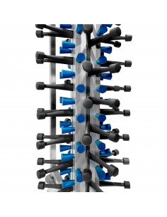 Vogue Mobile Plate Rack 84 Plates 2