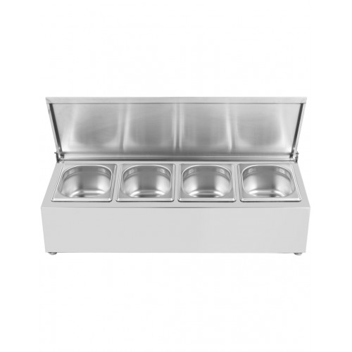 Commercial Condiment Holder with lid...