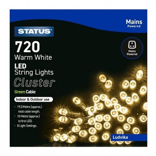 Status Ludvika 720 Warm White LED...