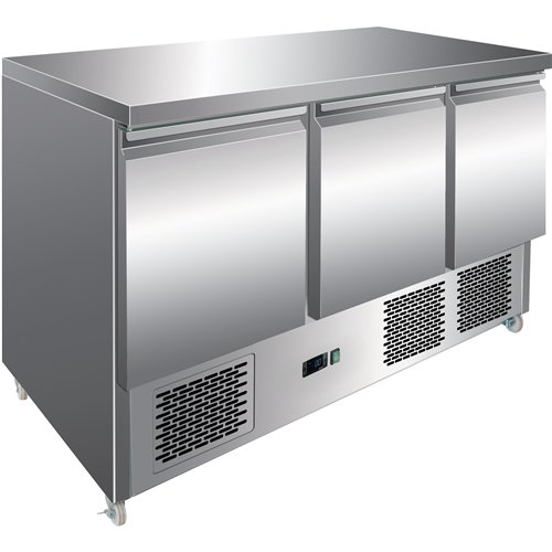 Refrigerated Counter 3 doors | Stalwart DA-THS903S/STOP