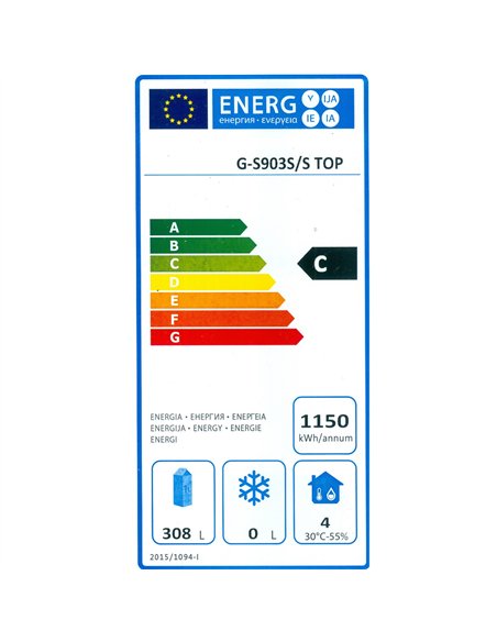 Refrigerated Counter 3 doors | Stalwart DA-THS903S/STOP