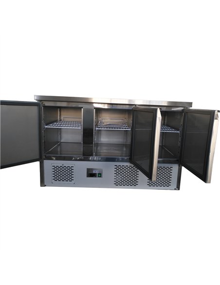 Refrigerated Counter 3 doors | Stalwart DA-THS903S/STOP