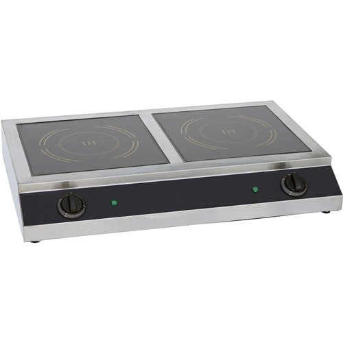 Commercial Electric Infrared Ceramic glass Cooker 2 zones 3.6kW | Stalwart DA-HP3600