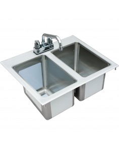 Drop-in Sink 2 bowls... 2