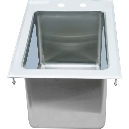Drop-in Sink 1 bowl Stainless steel |...
