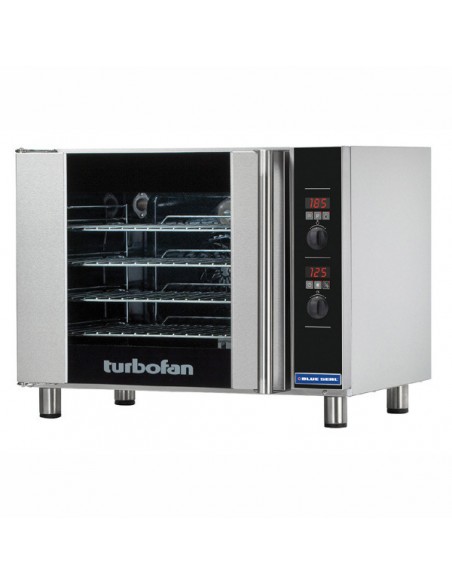 Blue Seal Turbofan E31D4 95 Ltr Digital Electric Convection Oven - CE088