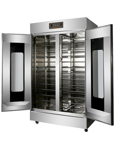 Commercial Proofer Fermantation Cabinet Double Door 26 trays 600x400mm | Stalwart DA-FJ26