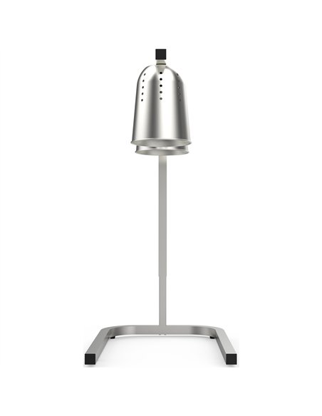 Double Head Freestanding Warming Lamp Infrared Food Warmer 470×360×759mm Silver Finish | Stalwart DA-DS570