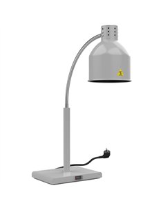 Single Head Freestanding Flexible Warming Lamp Infrared Food Warmer 268×203×664mm Grey Finish | Stalwart DA-PW2SY 2