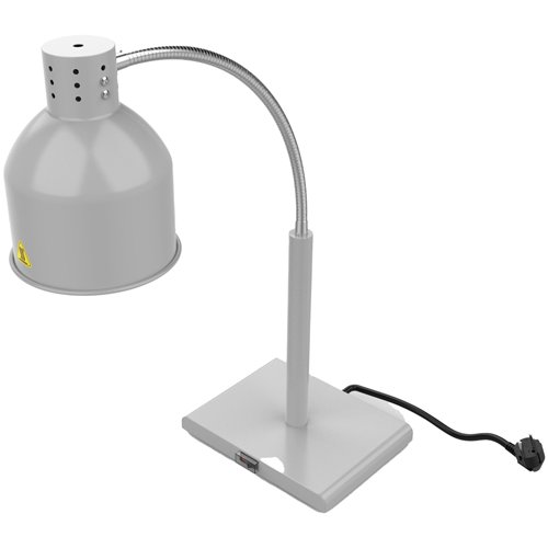 Single Head Freestanding Flexible Warming Lamp Infrared Food Warmer 268×203×664mm Grey Finish | Stalwart DA-PW2SY