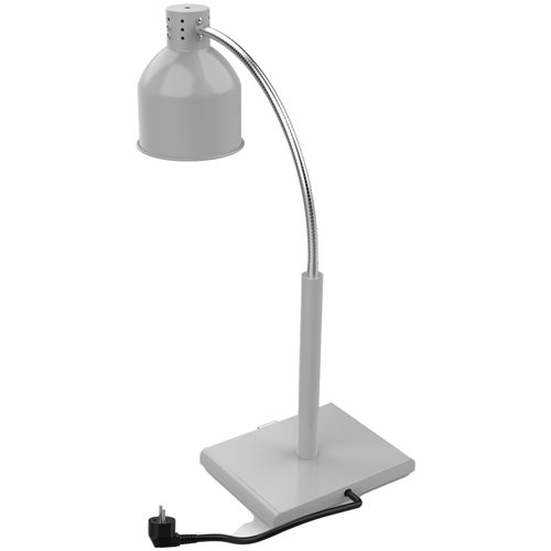 Single Head Freestanding Flexible Warming Lamp Infrared Food Warmer 268×203×664mm Grey Finish | Stalwart DA-PW2SY