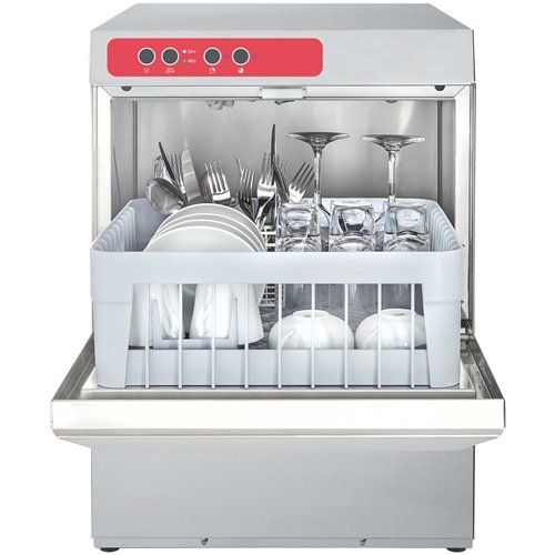 Commercial Glasswasher 60 Racks/Hour 400mm Basket 480×540×696mm | Stalwart DA-AAW104