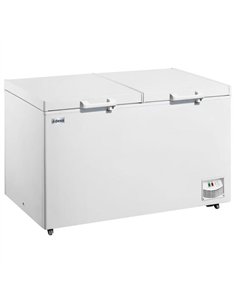 Commercial Chest Freezer 446 Litres Solid Lid 1280x735x850mm White | Stalwart DA-BCBD446
