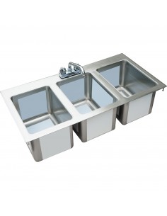 Drop-in Sink 3 bowls...