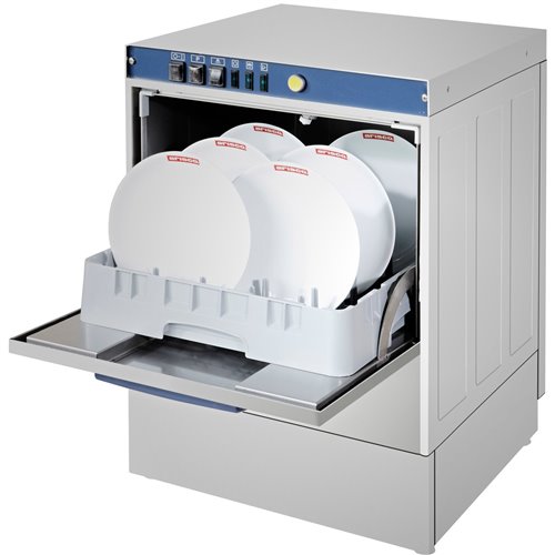 Dishwasher 540 plates/hour 500mm basket Drain pump Rinse aid pump Detergent pump 380V | Stalwart DA-DWASH50XL380V