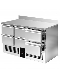 Premium Refrigerated prep Counter 6 drawers | Stalwart S9036D