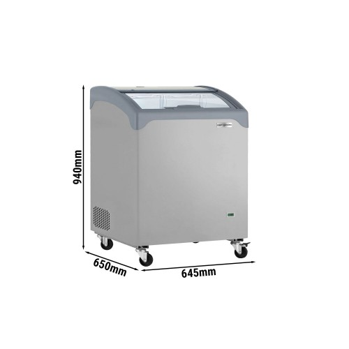 Commercial Glass Top Display Freezer...