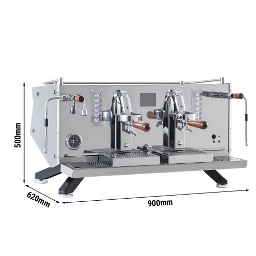 2-Group Commercial Espresso Machine –...