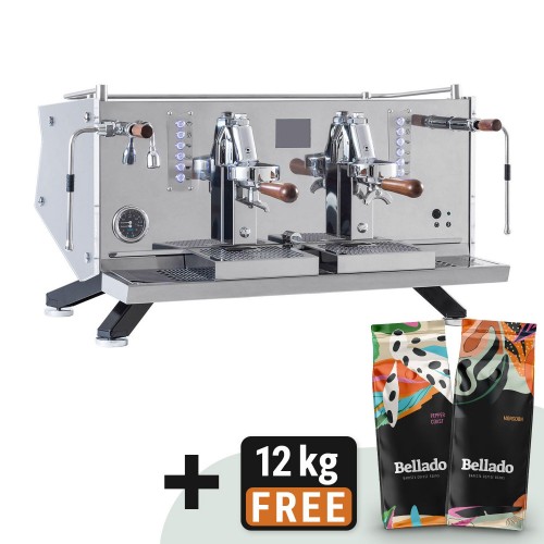 2-Group Commercial Espresso Machine –...