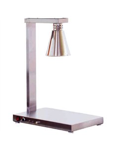 Single lamp Warming station Warming stainless steel base 350x500x700mm | Stalwart DA-A65110101