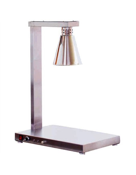 Single lamp Warming station Warming stainless steel base 350x500x700mm | Stalwart DA-A65110101