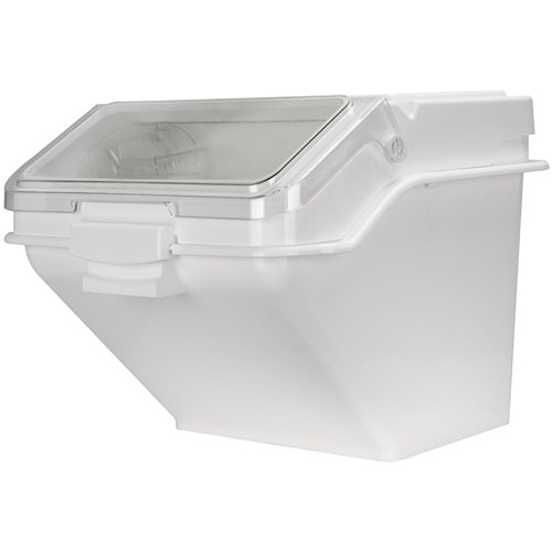 47L Polypropylene Ingredient Bin Food Storage Container with Clear Flip Lid | Stalwart DA-QHW206
