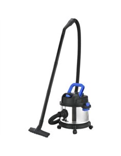 Multi-use Stainless Steel Wet &amp Dry Vacuum Cleaner with Blower Function 15L 800W | Stalwart DA-BJC2411