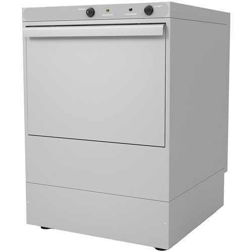 Commercial Undercounter Glasswasher with 350mm Basket and Rinse Pump | Stalwart DA-EVW12 - MADE IN EUROPE