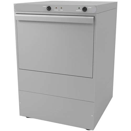 Commercial Undercounter Dishwasher with 400mm Basket and Rinse, Detergent &amp Drain Pump | Stalwart DA-EVW20 - MADE IN EUROPE