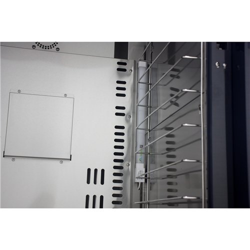 Commercial Proofer Cabinet Stainless Steel Heated Mobile with Wheels 840×760×900 mm Fits GN Pans | Stalwart DA-BF1095