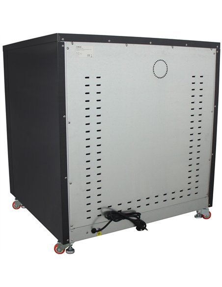 Commercial Proofer Cabinet Stainless Steel Heated Mobile with Wheels 840×760×900 mm Fits GN Pans | Stalwart DA-BF1095