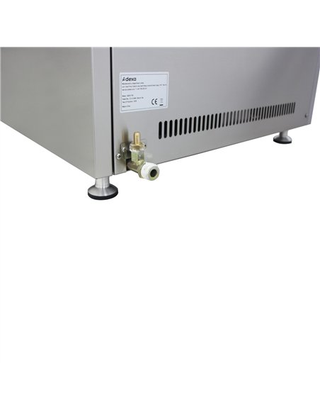 Commercial Gas Lava Rock Grill Stainless Steel 2 Burners 17 kW Natural Gas with LPG Kit 600×670×445 mm | Stalwart DA-HD600TRH