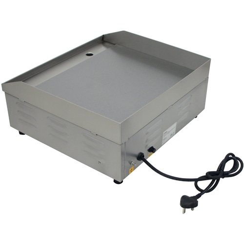 Commercial Electric Griddle Stainless Steel Flat Plate 3kW 500×490×230 mm| Stalwart DA-WG500S