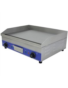 Commercial Electric Griddle Stainless Steel Double Control Flat Plate 5kW 600×490×230 mm| Stalwart DA-WG600S