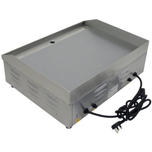 Commercial Electric Griddle Stainless Steel Double Control Flat Plate 5kW 600×490×230 mm| Stalwart DA-WG600S