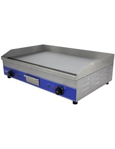 Commercial Electric Griddle Stainless Steel Double Control Flat Plate 5kW 750×490×230 mm| Stalwart DA-WG750S