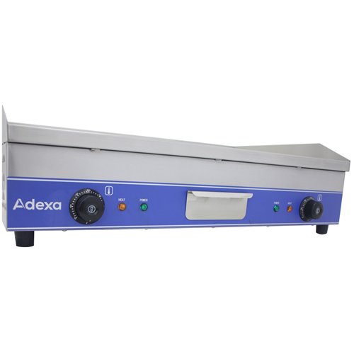 Commercial Electric Griddle Stainless Steel Double Control Flat Plate 5kW 750×490×230 mm| Stalwart DA-WG750S