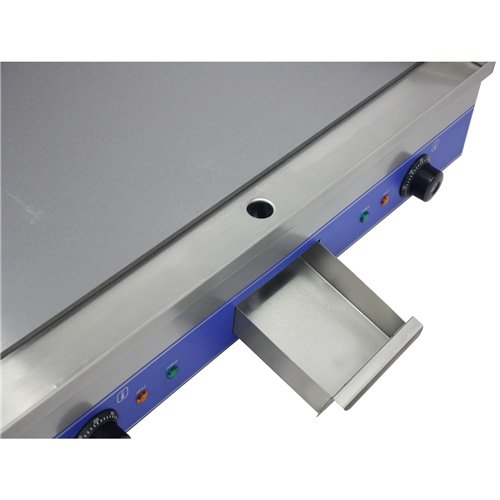 Commercial Electric Griddle Stainless Steel Double Control Flat Plate 5kW 750×490×230 mm| Stalwart DA-WG750S