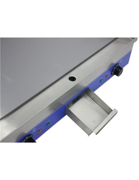 Commercial Electric Griddle Stainless Steel Double Control Flat Plate 5kW 750×490×230 mm| Stalwart DA-WG750S