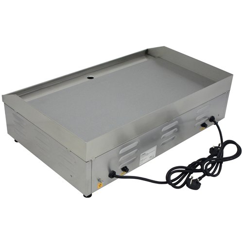 Commercial Electric Griddle Stainless Steel Double Control Flat Plate 5kW 750×490×230 mm| Stalwart DA-WG750S