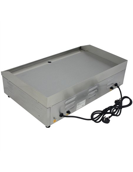 Commercial Electric Griddle Stainless Steel Double Control Flat Plate 5kW 750×490×230 mm| Stalwart DA-WG750S
