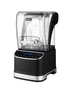 Commercial Blender X9 Quiet Series 1680W 1.2–2L Jar High-Speed 28000RPM Black | Stalwart DA-X9