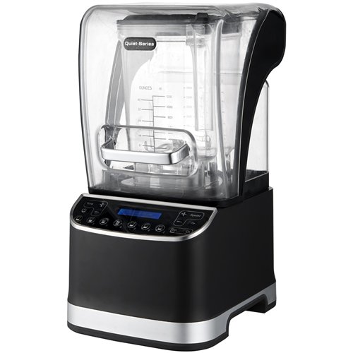 Commercial Blender X9 Quiet Series 1680W 1.2–2L Jar High-Speed 28000RPM Black | Stalwart DA-X9