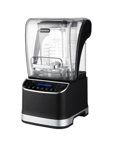 Commercial Blender X9 Quiet Series 1680W 1.2–2L Jar High-Speed 28000RPM Black | Stalwart DA-X9