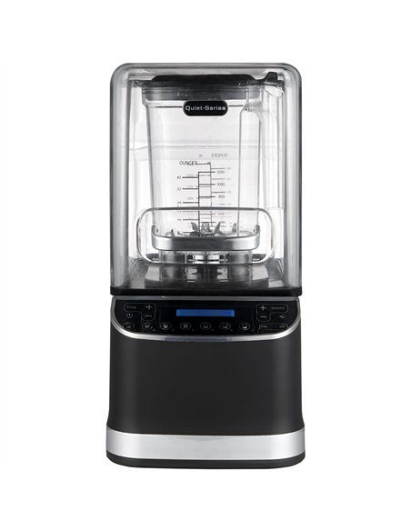 Commercial Blender X9 Quiet Series 1680W 1.2–2L Jar High-Speed 28000RPM Black | Stalwart DA-X9
