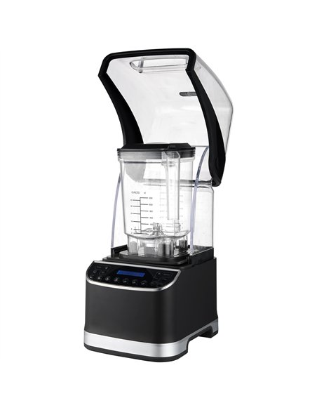 Commercial Blender X9 Quiet Series 1680W 1.2–2L Jar High-Speed 28000RPM Black | Stalwart DA-X9